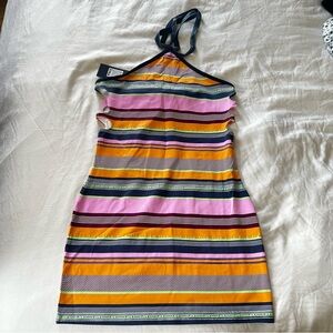 NWT Fila Halter Multi strap Dress Size S